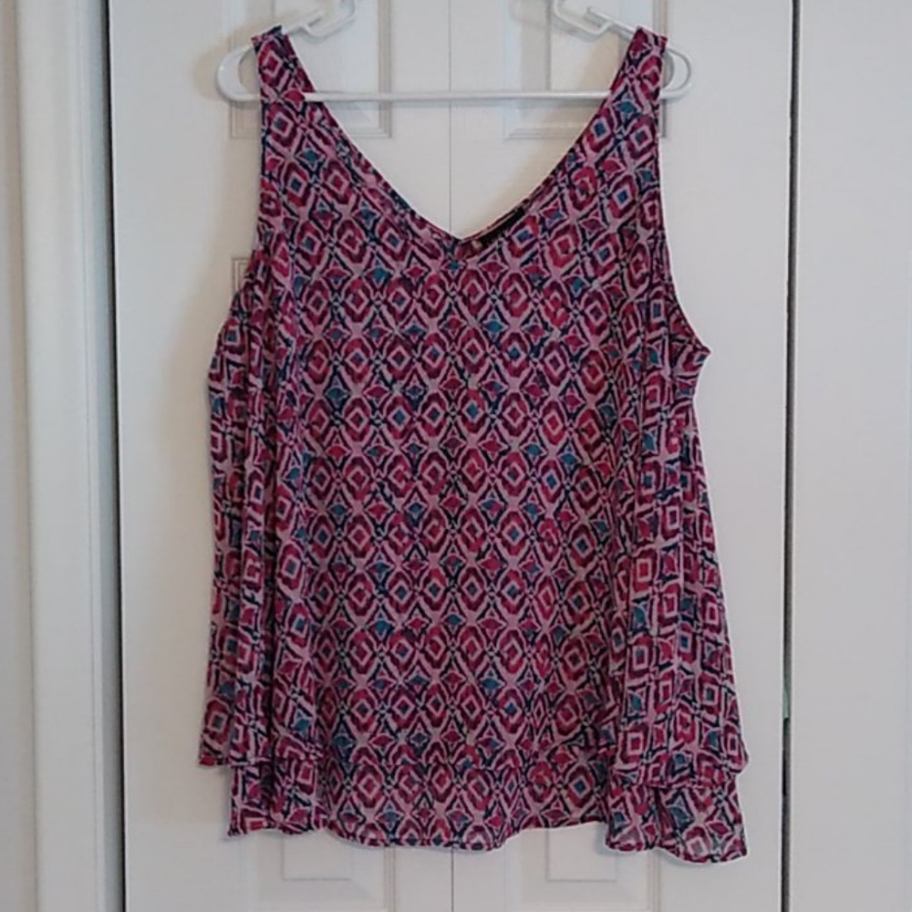 Lane Bryant double layer swing shell